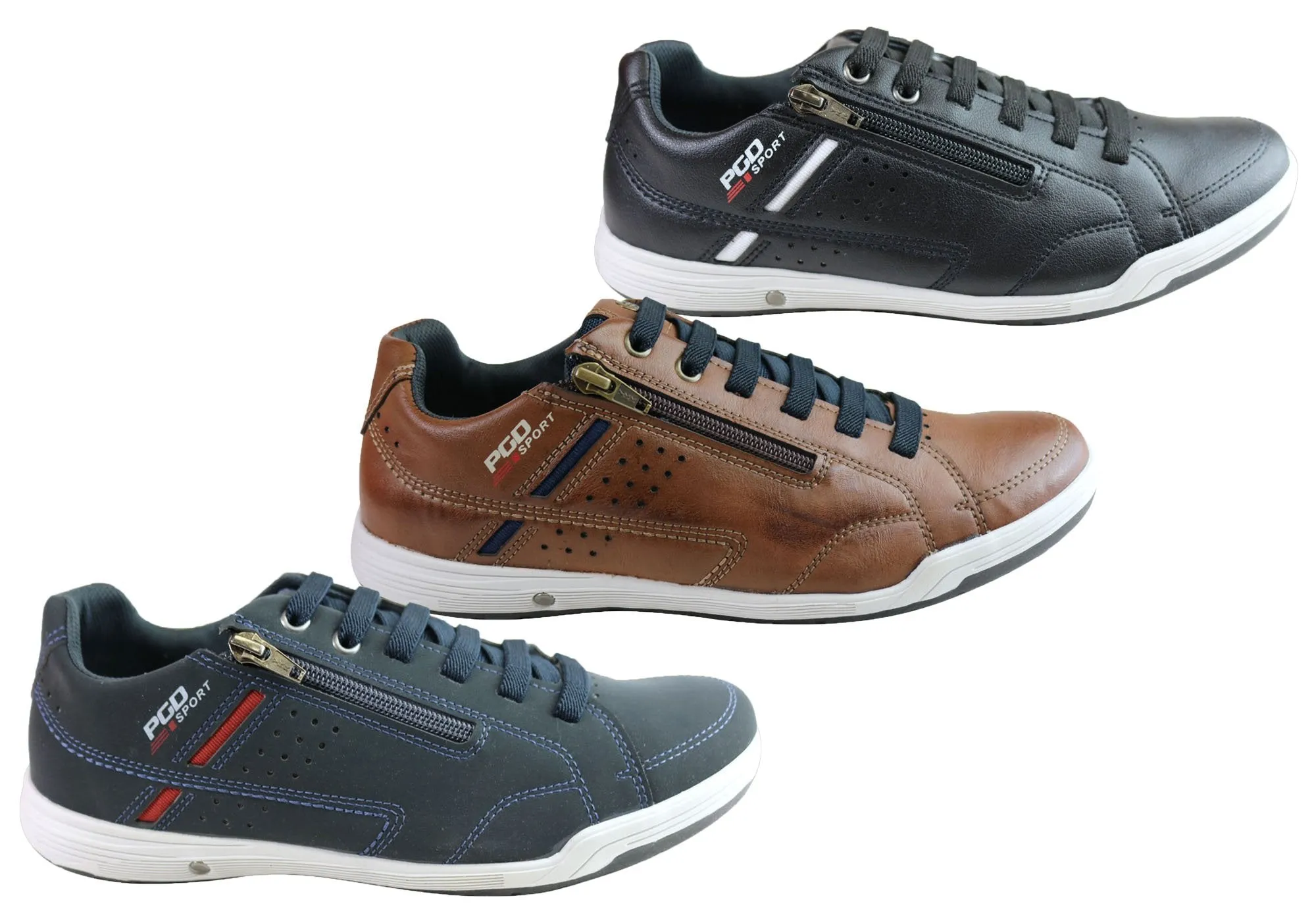 Pegada Timothy Herren Slip-On Komfort Freizeitschuhe Hergestellt in Brasilien Pegada Schuhe