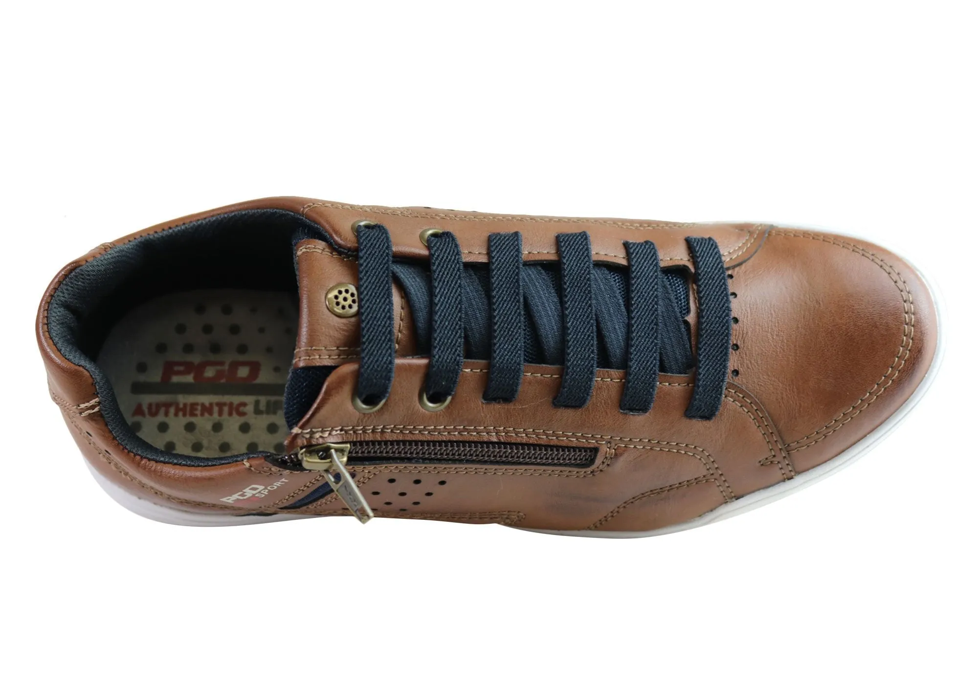 Pegada Timothy Herren Slip-On Komfort Freizeitschuhe Hergestellt in Brasilien Pegada Schuhe