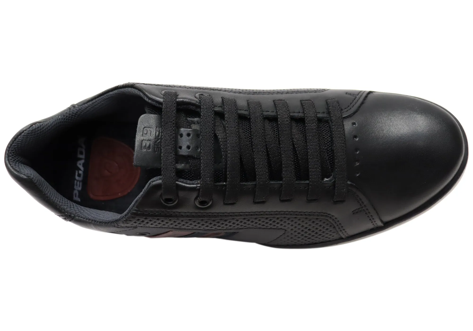 Pegada Transit Herren Leder Slip-On Freizeitschuhe Hergestellt in Brasilien Pegada Schuhe