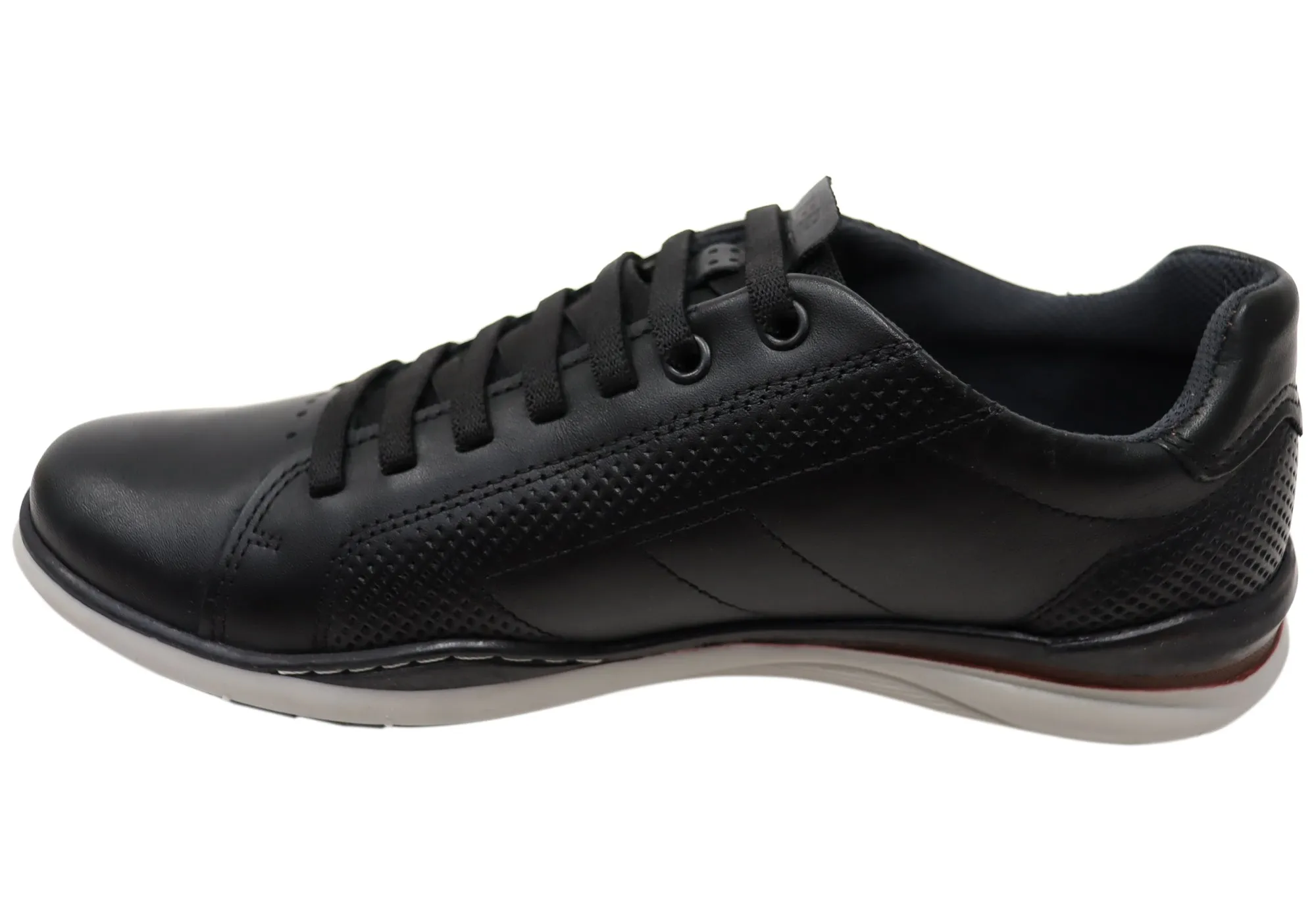 Pegada Transit Herren Leder Slip-On Freizeitschuhe Hergestellt in Brasilien Pegada Schuhe