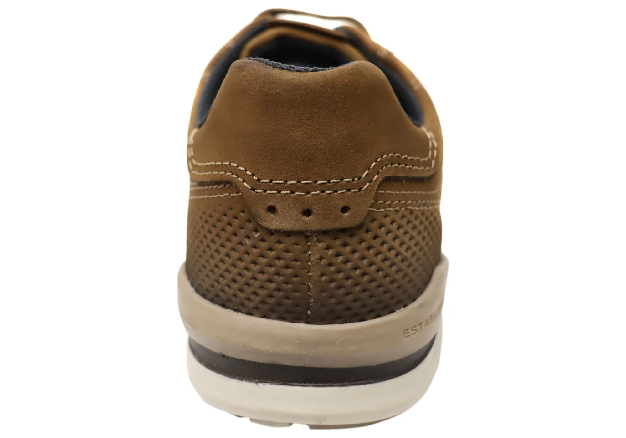 Pegada Transit Herren Leder Slip-On Freizeitschuhe Hergestellt in Brasilien Pegada Schuhe