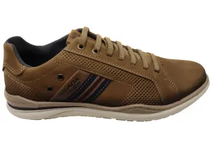 Pegada Transit Herren Leder Slip-On Freizeitschuhe Hergestellt in Brasilien Pegada Schuhe