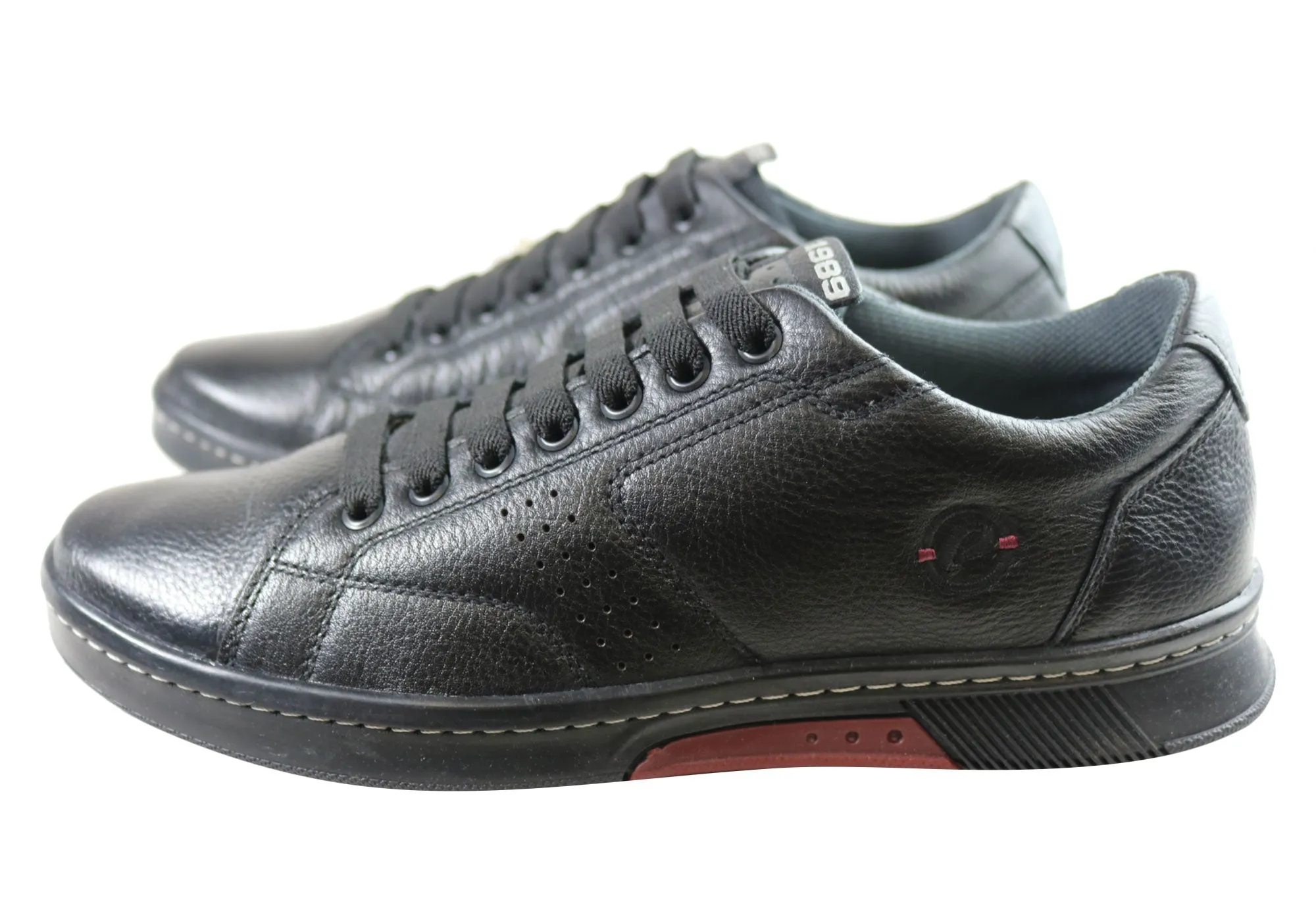 Pegada Wesley Herren Leder Slip-On Komfort Freizeitschuhe Hergestellt in Brasilien Pegada Schuhe