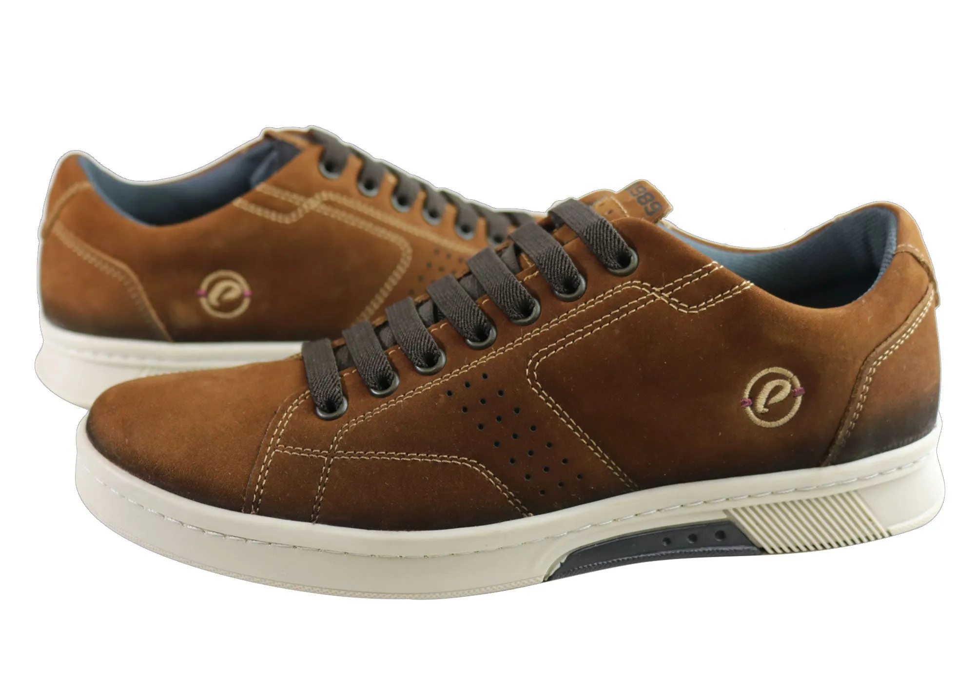 Pegada Wesley Herren Leder Slip-On Komfort Freizeitschuhe Hergestellt in Brasilien Pegada Schuhe