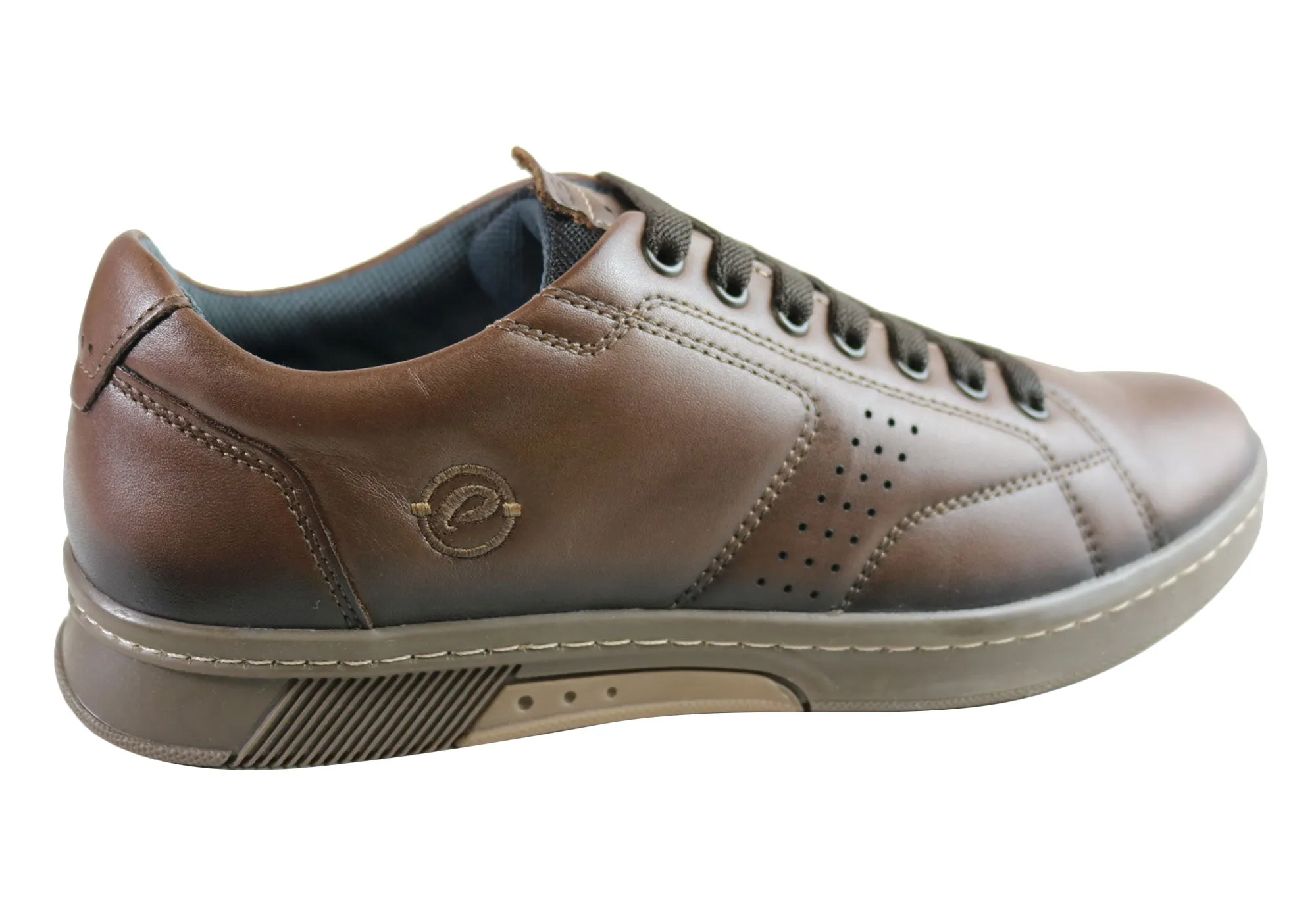 Pegada Wesley Herren Leder Slip-On Komfort Freizeitschuhe Hergestellt in Brasilien Pegada Schuhe