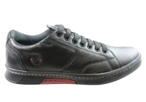 Pegada Wesley Herren Leder Slip-On Komfort Freizeitschuhe Hergestellt in Brasilien Pegada Schuhe