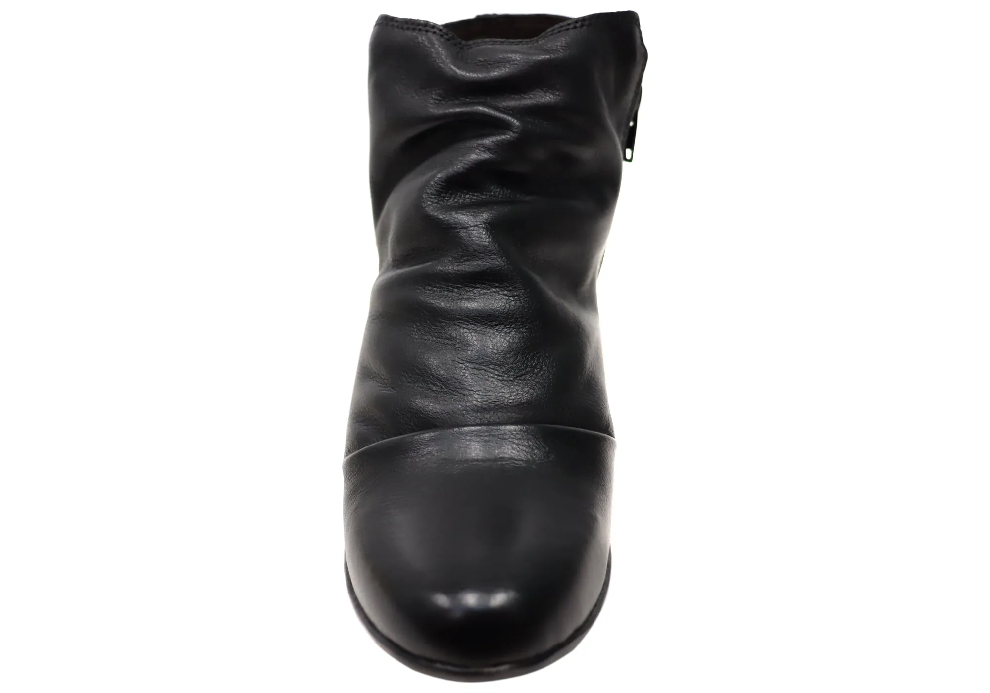 Perlatto Brooke Damen Bequeme Leder Knöchelstiefel Hergestellt in Brasilien Perlatto Schuhe