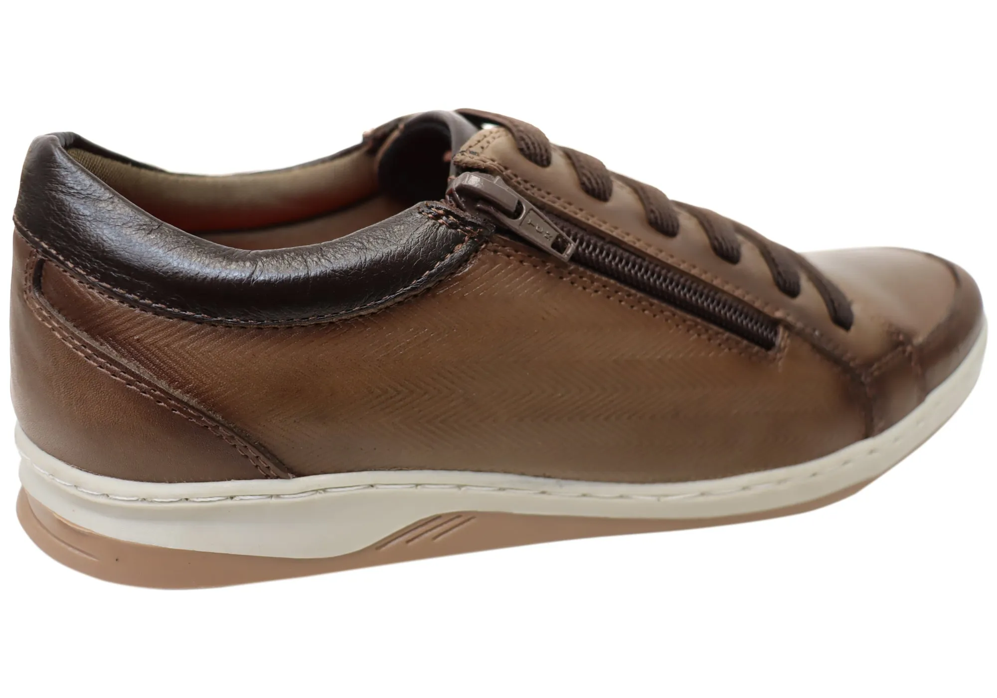 Perlatto Tim Herren Brasilianische Bequeme Leder Slip-On Freizeitschuhe Perlatto Schuhe