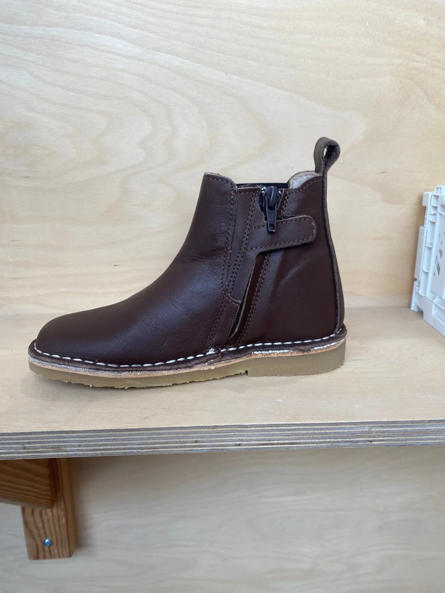 Petasil: Kaz-T Chelsea Boot - Schokoladenleder