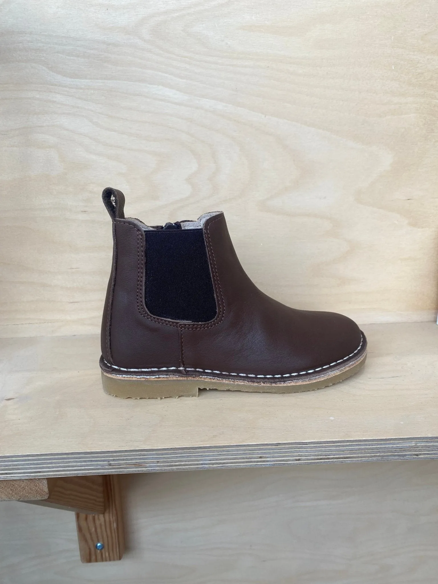 Petasil: Kaz-T Chelsea Boot - Schokoladenleder