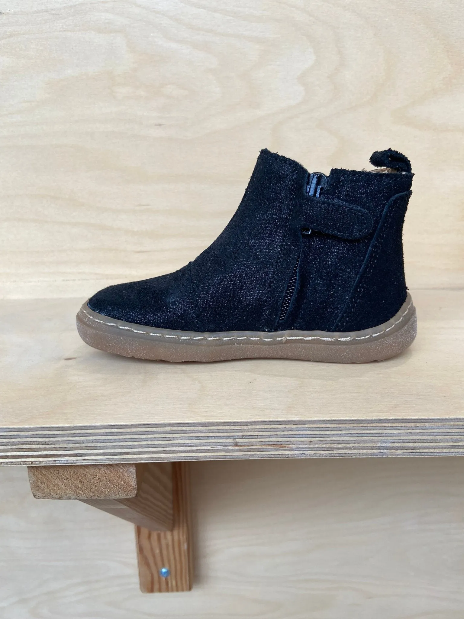 Petasil: Paz Chelsea Kinderstiefel - Silber Metall