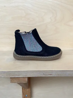 Petasil: Paz Chelsea Kinderstiefel - Silber Metall