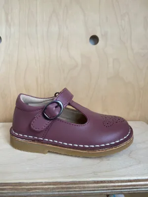 Petasil: Susy T-Bar Klettverschluss-Schuhe - Lavendel Roma