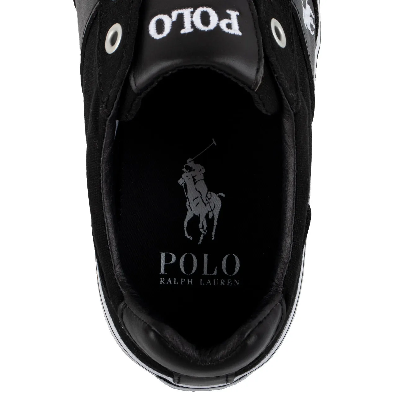 Polo Ralph Lauren Hanford Trainer Schwarz / Weiß