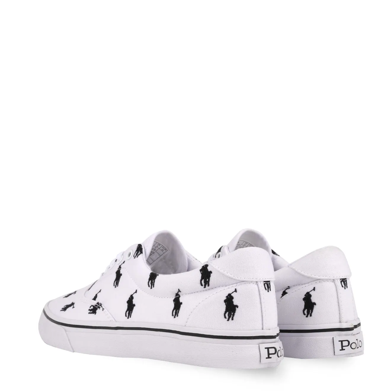 Polo Ralph Lauren Thorton Trainer Low Top Weiß Multi