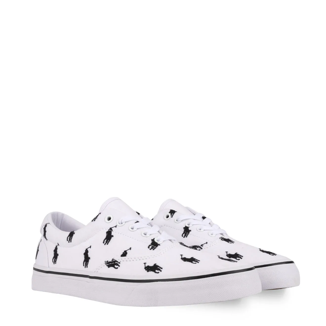 Polo Ralph Lauren Thorton Trainer Low Top Weiß Multi