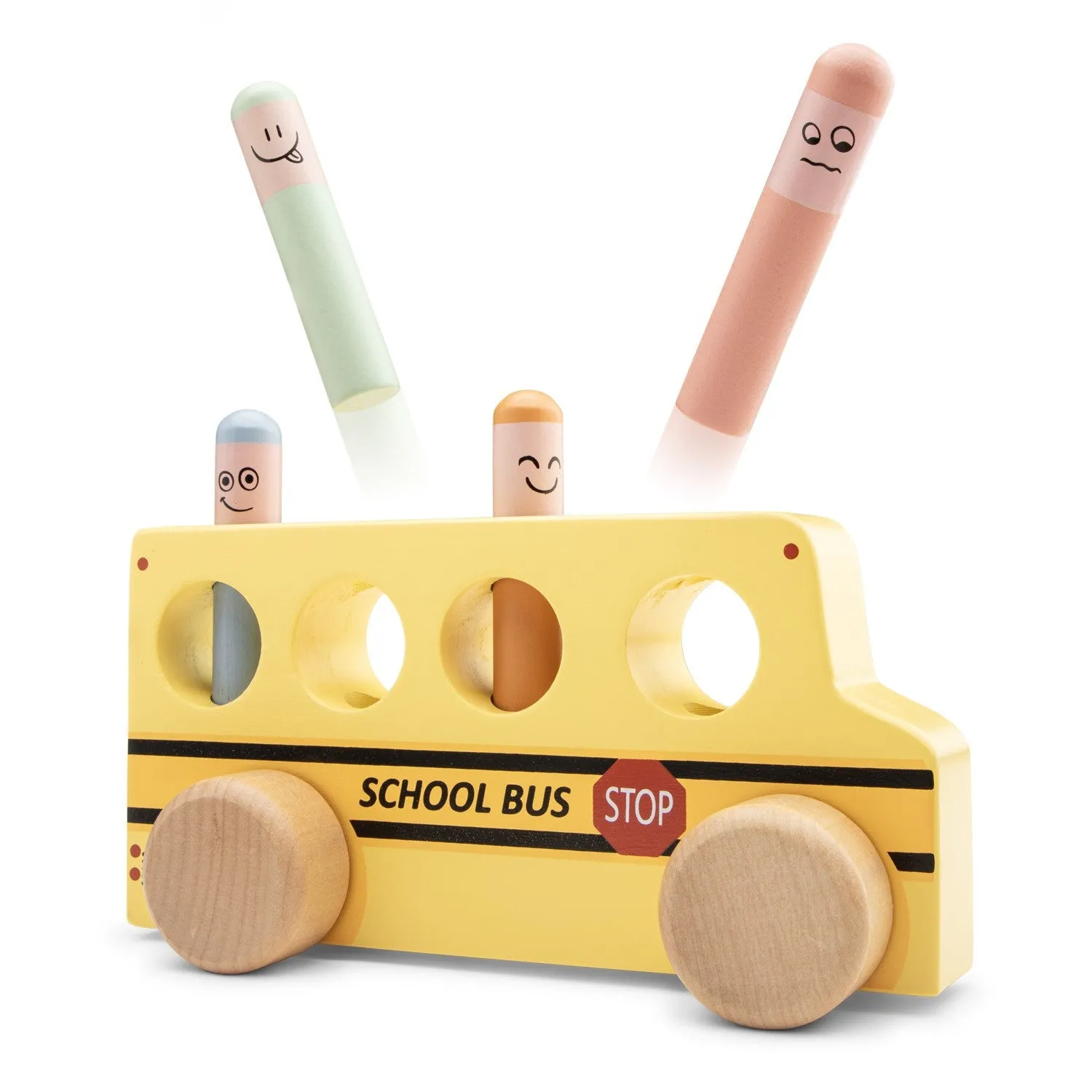Pop-up-Schulbus