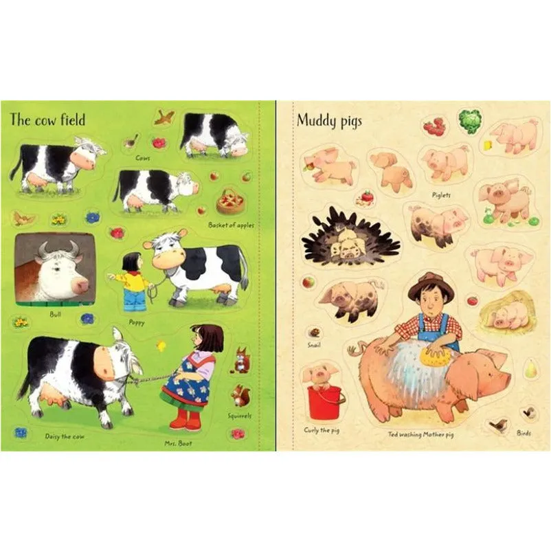 Poppy & Sams Tier-Aufkleberbuch