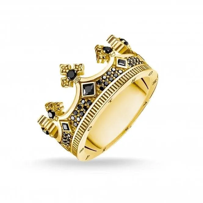 Rebel At Heart vergoldeter Kronenring TR2208-414-11 Thomas Sabo Ringe