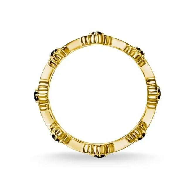 Rebel At Heart vergoldeter Kronenring TR2208-414-11 Thomas Sabo Ringe