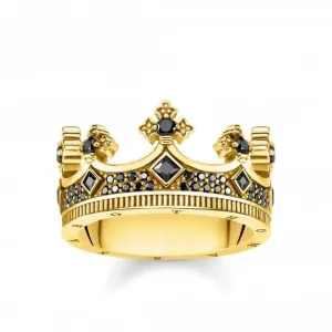 Rebel At Heart vergoldeter Kronenring TR2208-414-11 Thomas Sabo Ringe