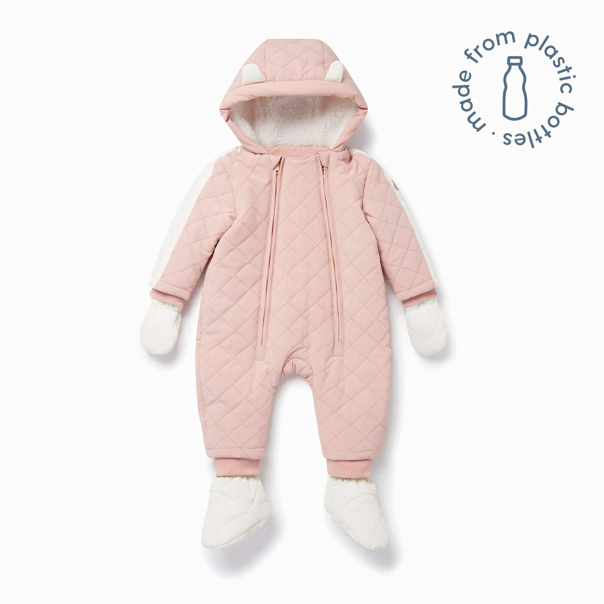 Recycelter Stepp-Snowsuit