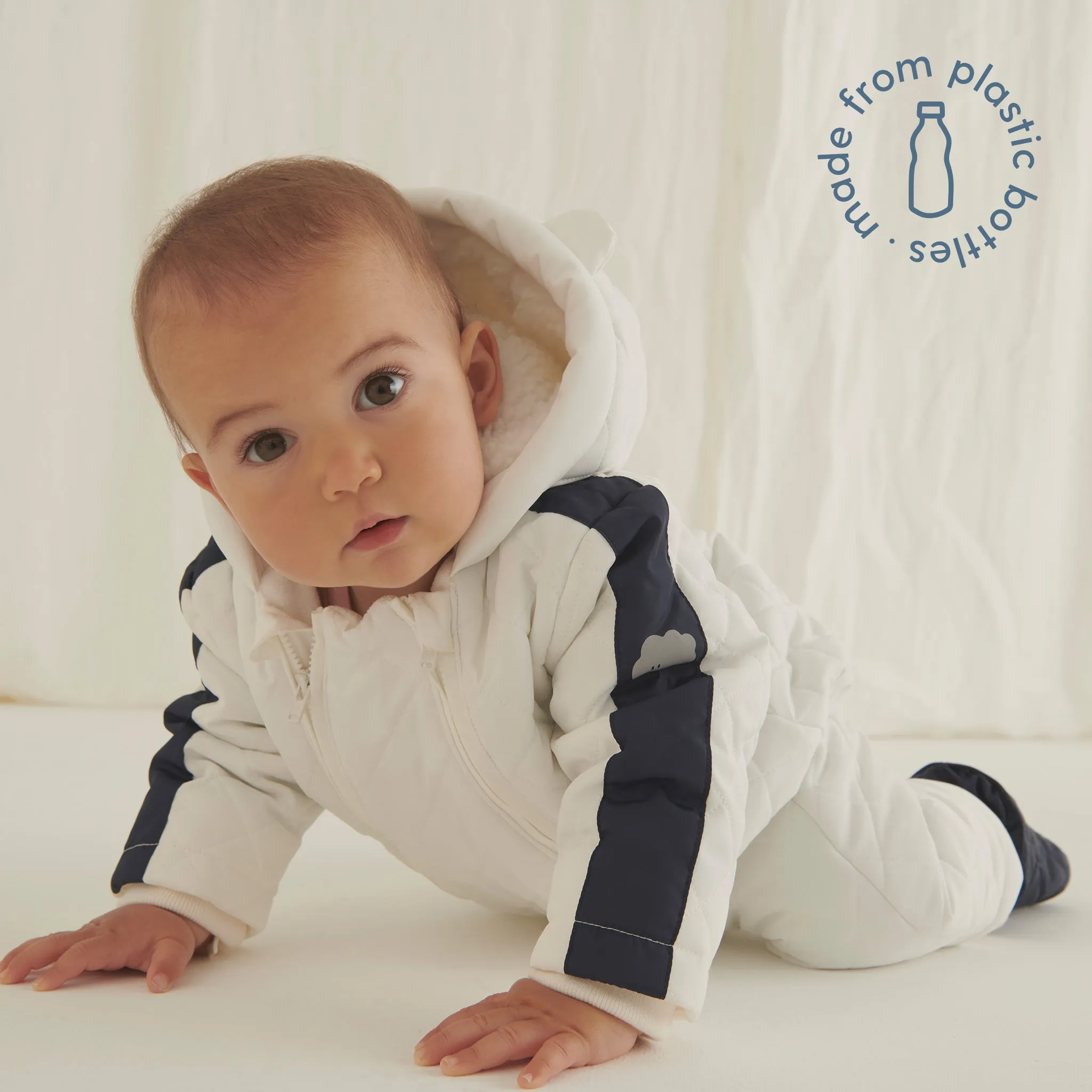 Recycelter Stepp-Snowsuit