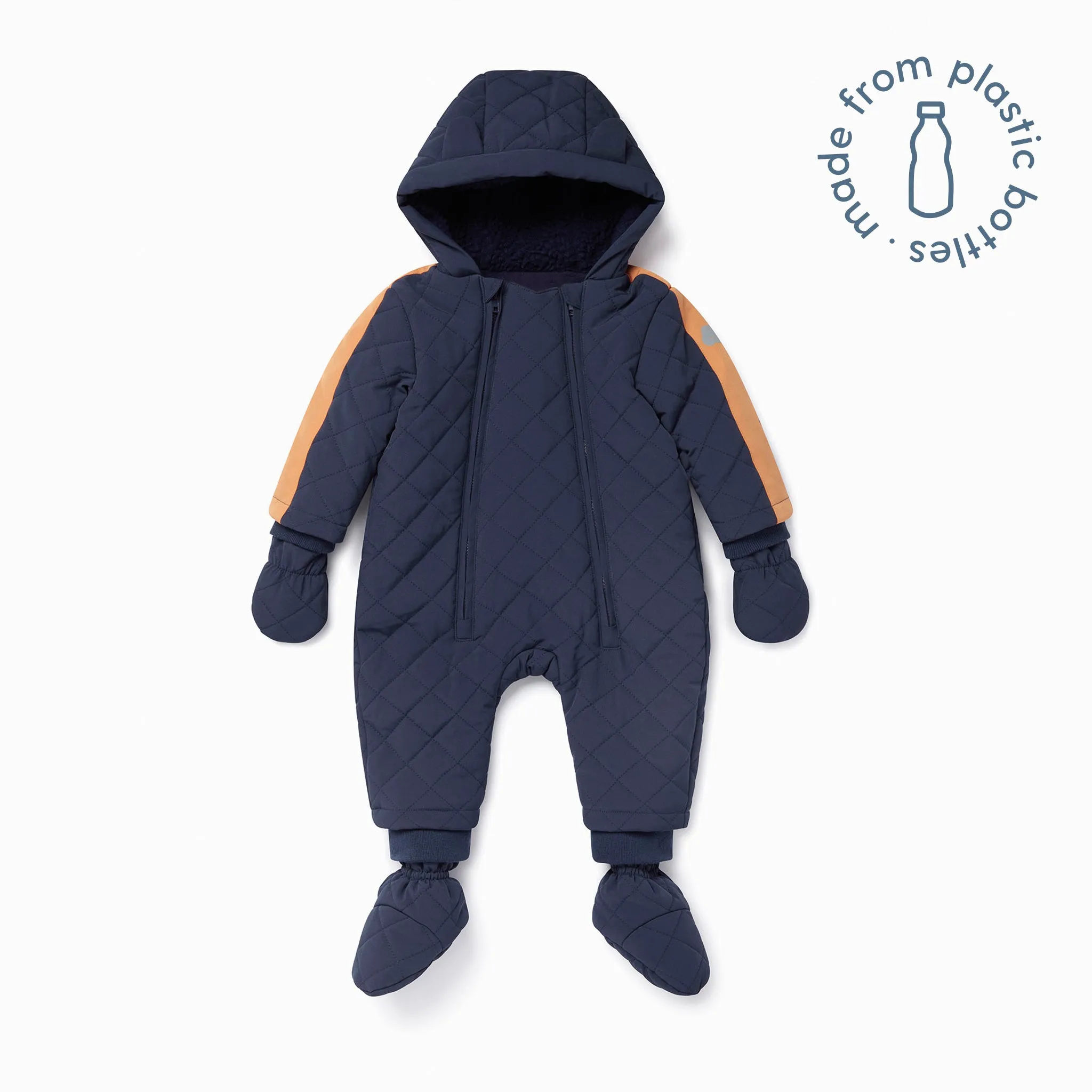 Recycelter Stepp-Snowsuit