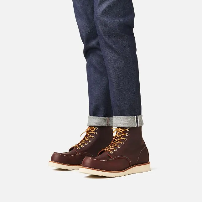 Red Wing Heritage Herren # 8138 Classic Moc - Ölglanzleder - Brauntöne