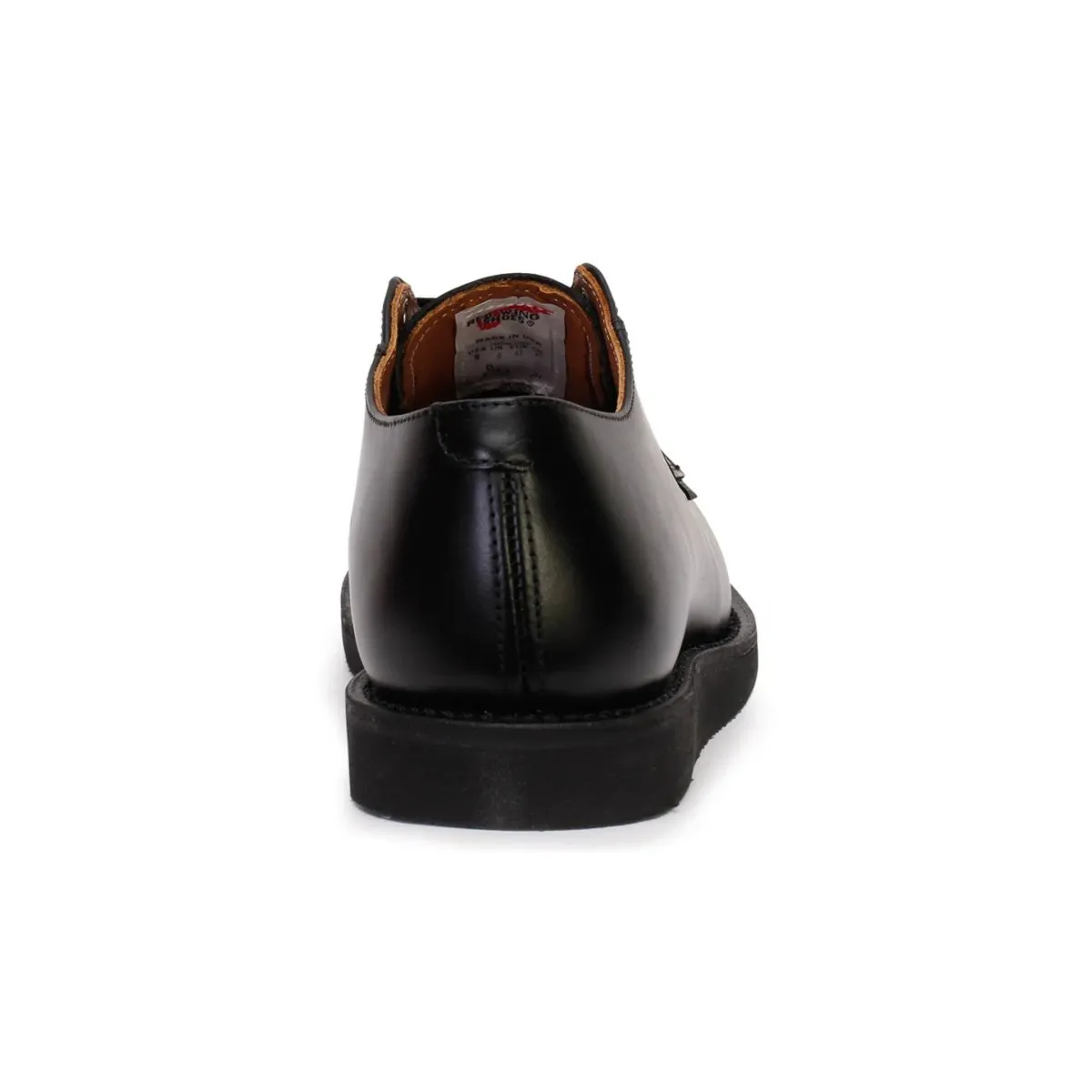 Red Wing Herren Postman Oxford 101 Schwarz Chaparral Leder