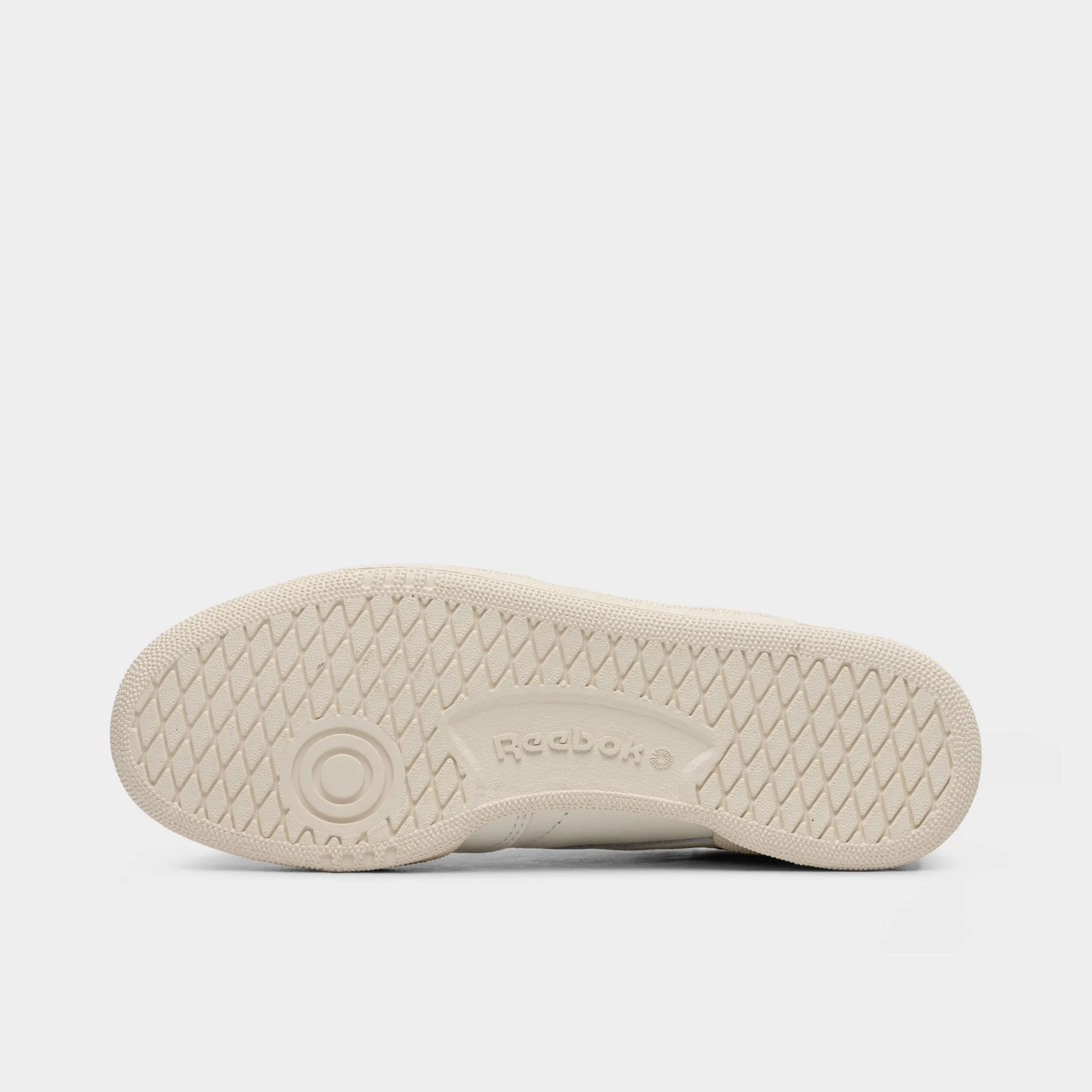 Reebok Damen Club C 85 Vintage Kreide / Alabaster - Grüne Reebok Schuhe