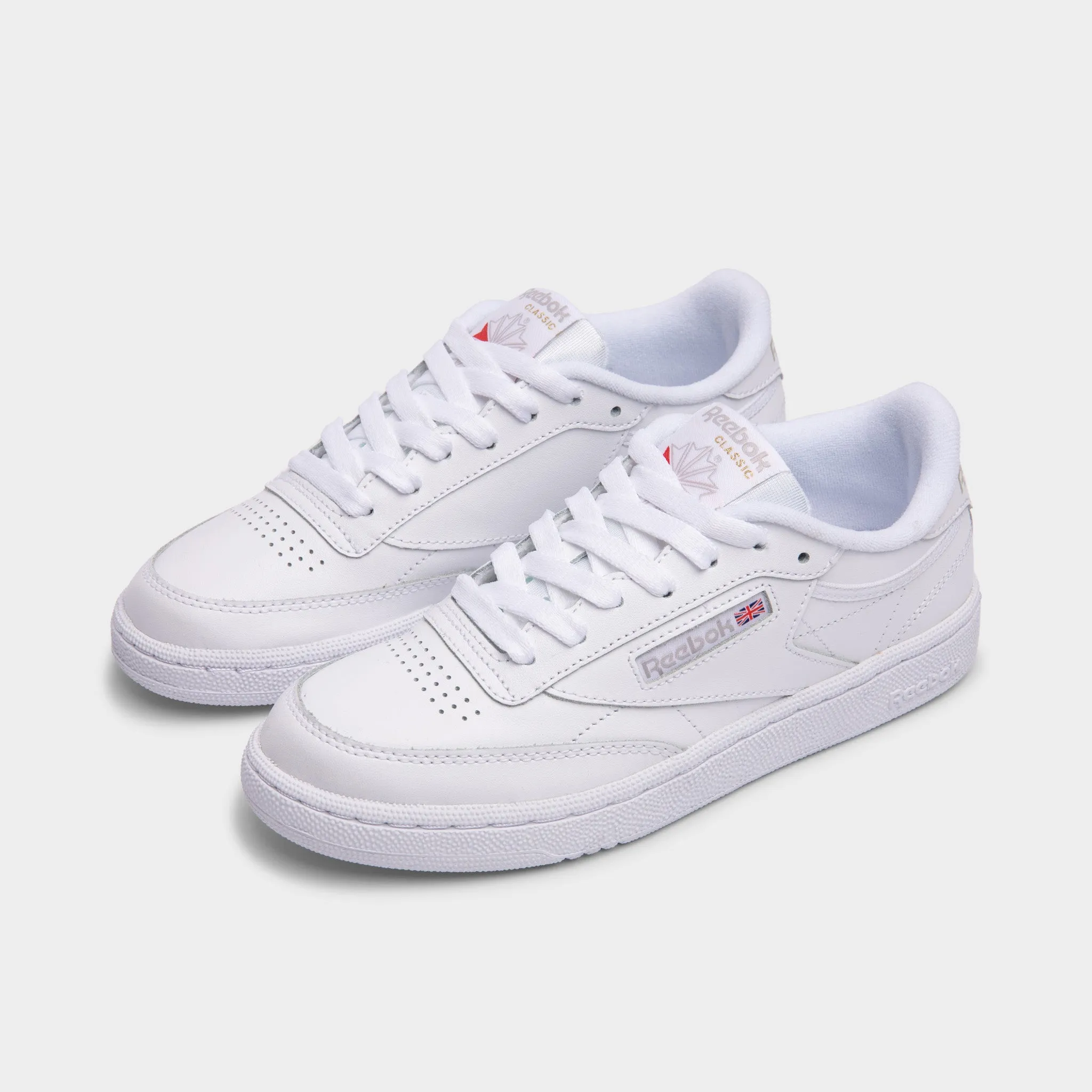 Reebok Damen Club C 85 Weiß / Hellgrau Reebok Schuhe