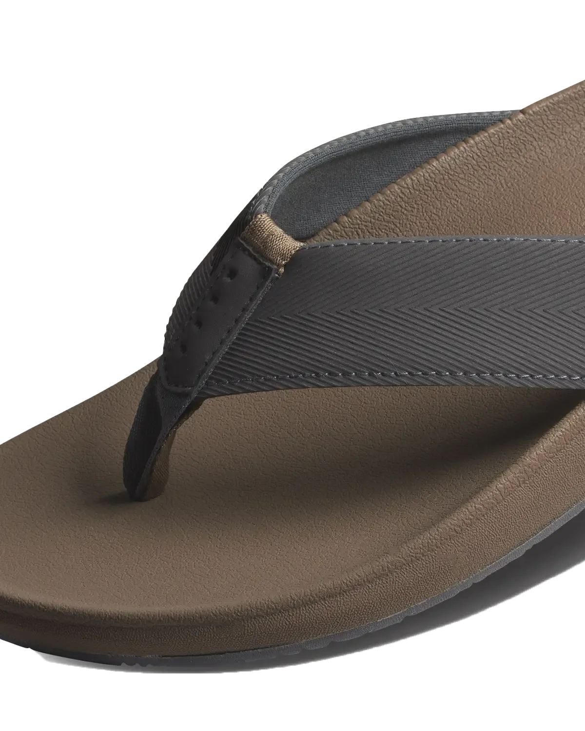 Reef Shoes Die Raglan Flip Flops in Fossil & Grau