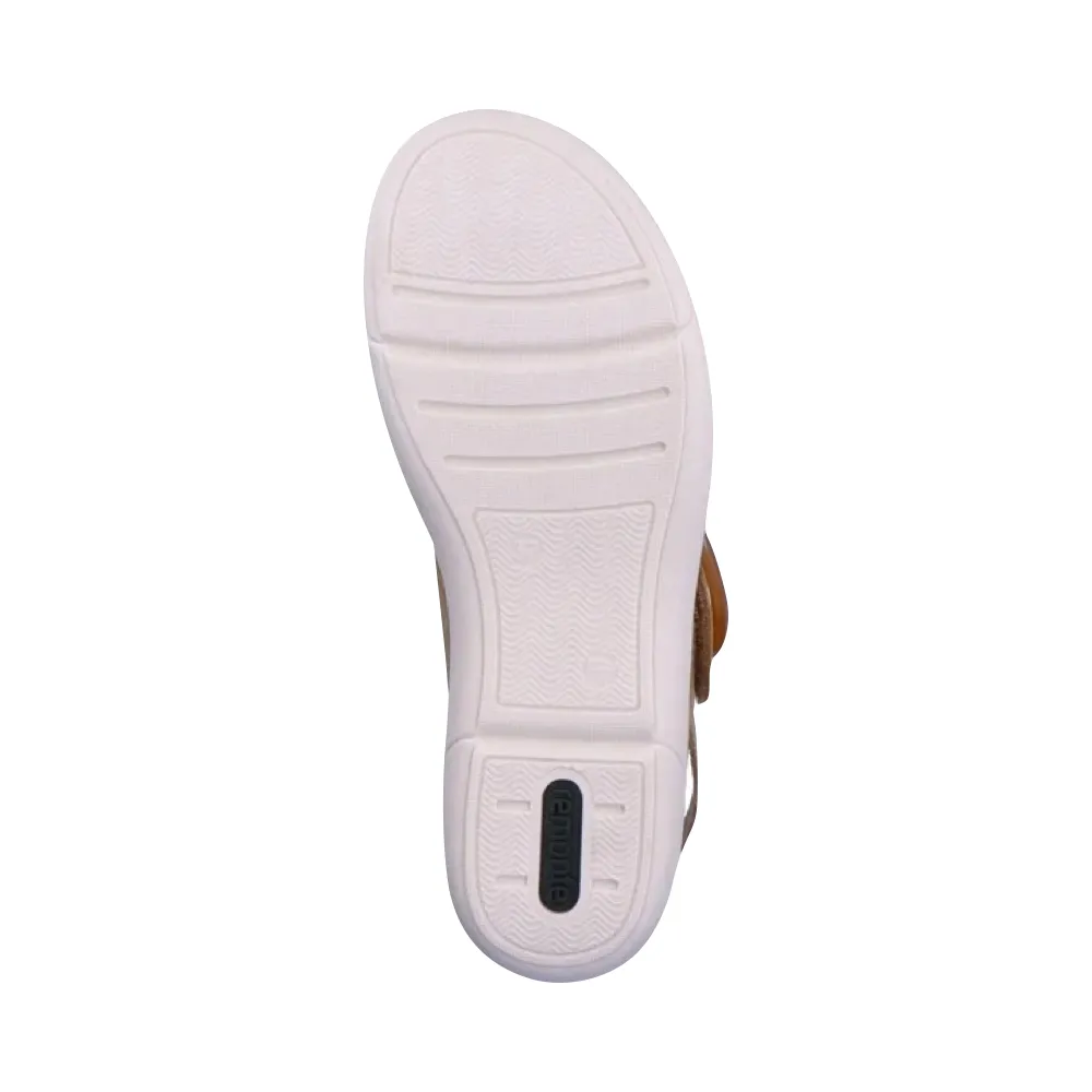 Remonte Damen Jocelyn 53 Sandale in Blau/Sand