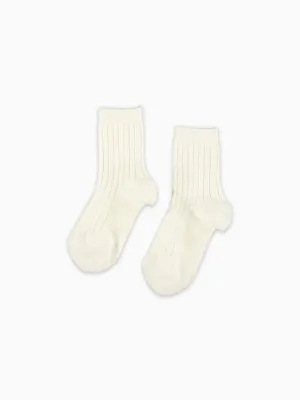 gerippte kurze Socken