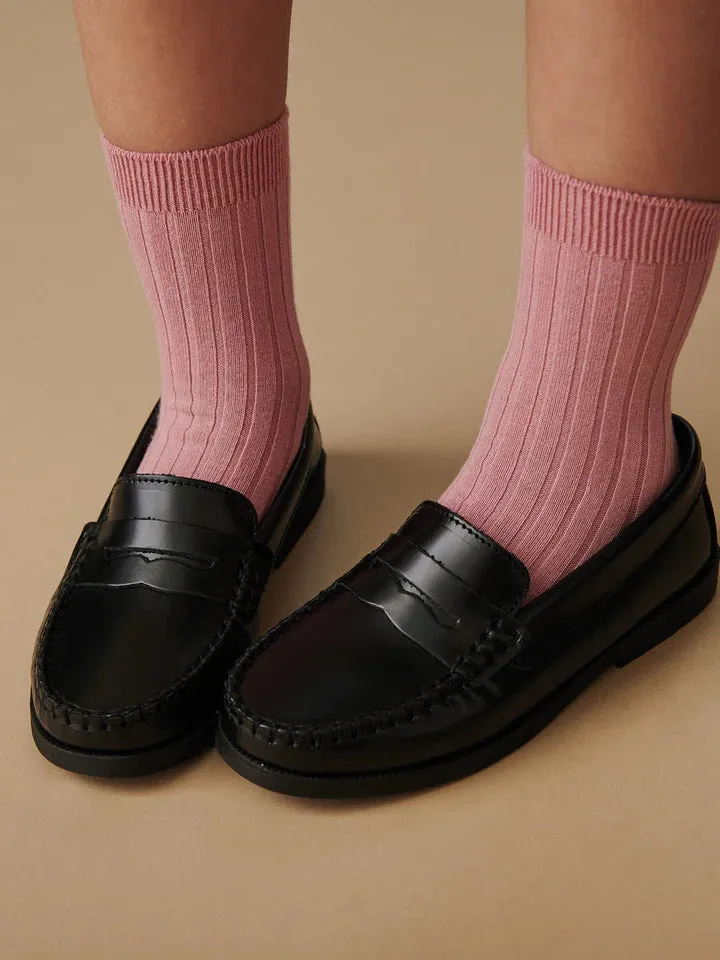Rippen-Kurzsocken