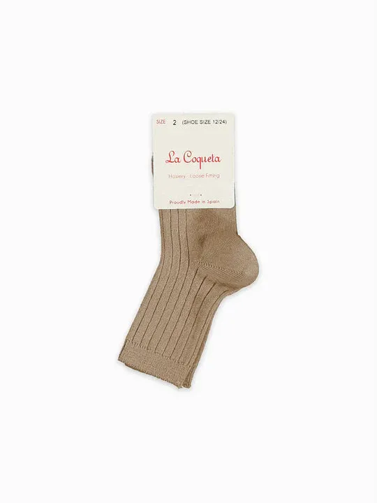 Rippen-Kurzsocken