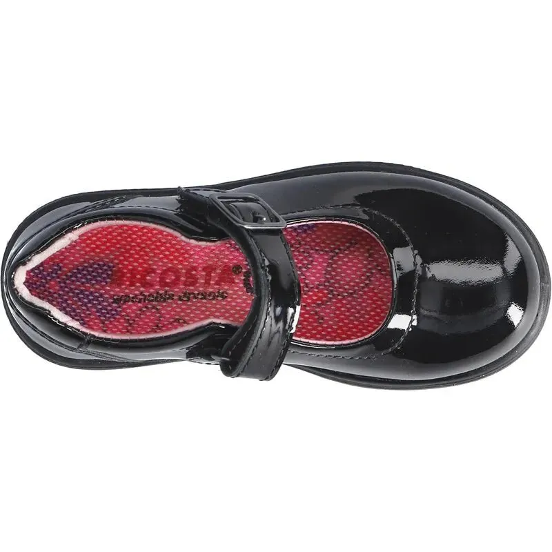 Ricosta: Alice Lack-Schulschuhe in Schwarz