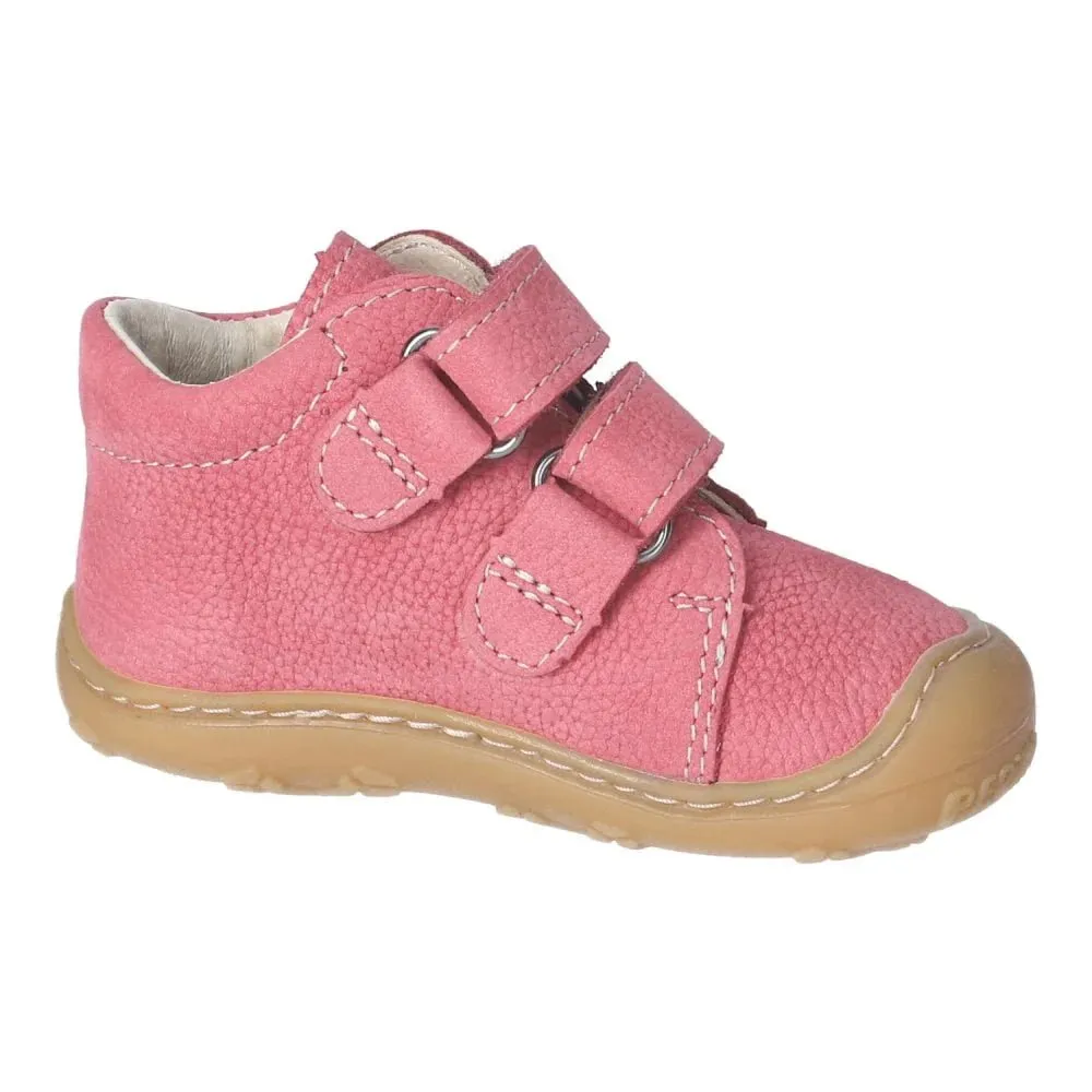 Ricosta: Chrisy Kinderstiefel mit Klettverschluss - Rosenholz / Rosa