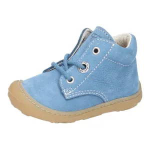 Ricosta: Cory Kinderstiefel mit Schnürsenkeln - Jeans / Blau