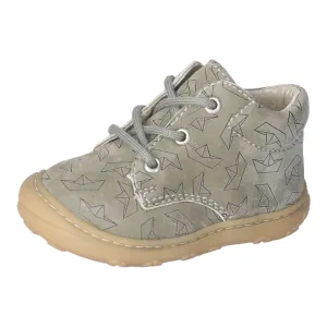 Ricosta: Honig Schnürstiefel für Kinder - Eukalyptus / Grün
