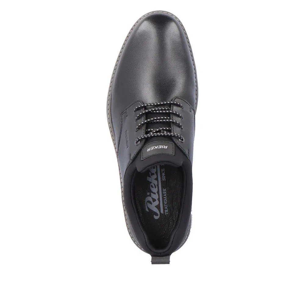 Rieker Schuhe 14454-01 Schnürsenkel Schwarz