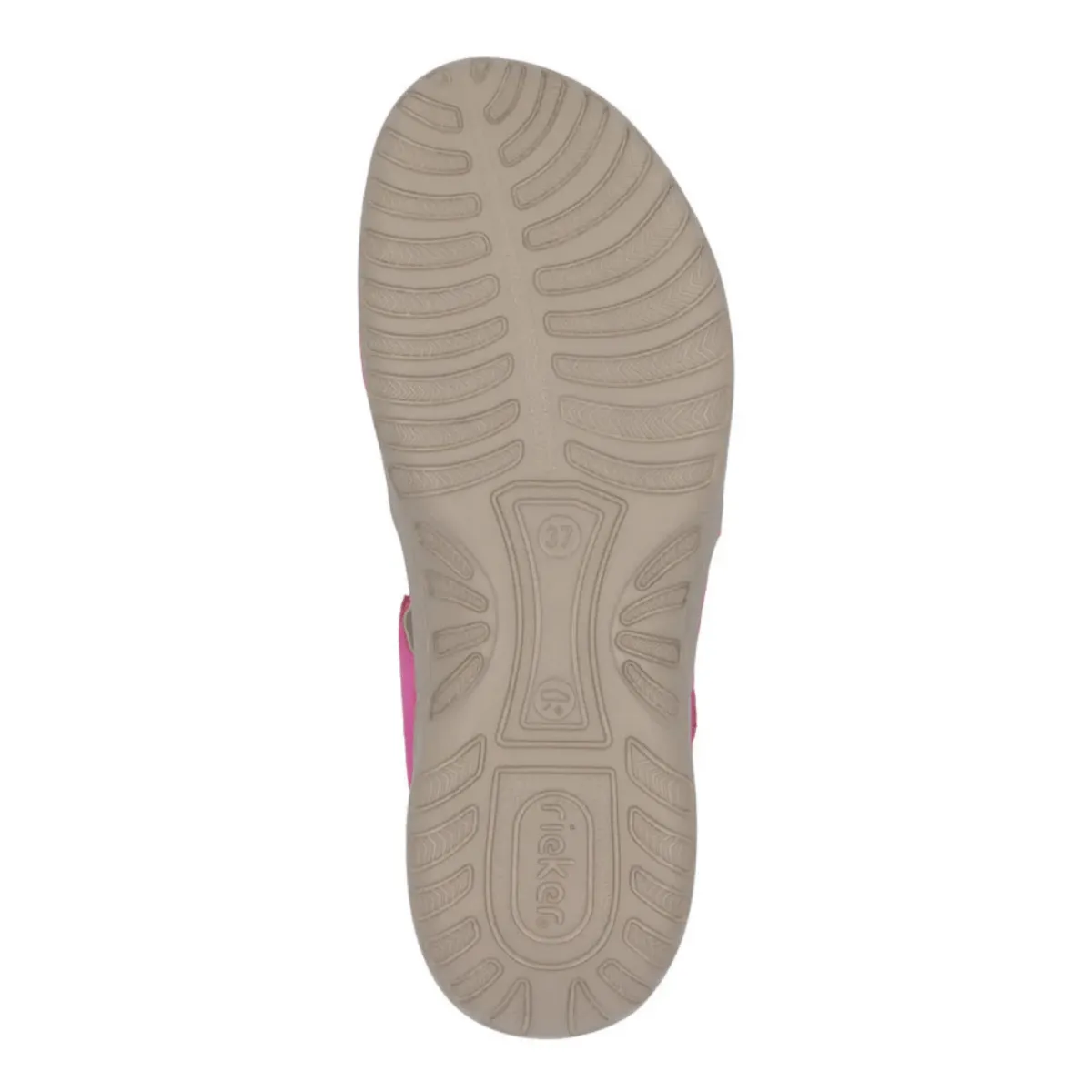Rieker Damen 64870-31 Franja Fuchsia/Weiß