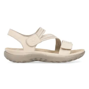 Rieker Damen 64870-62 Franja Ingwer/Weiß