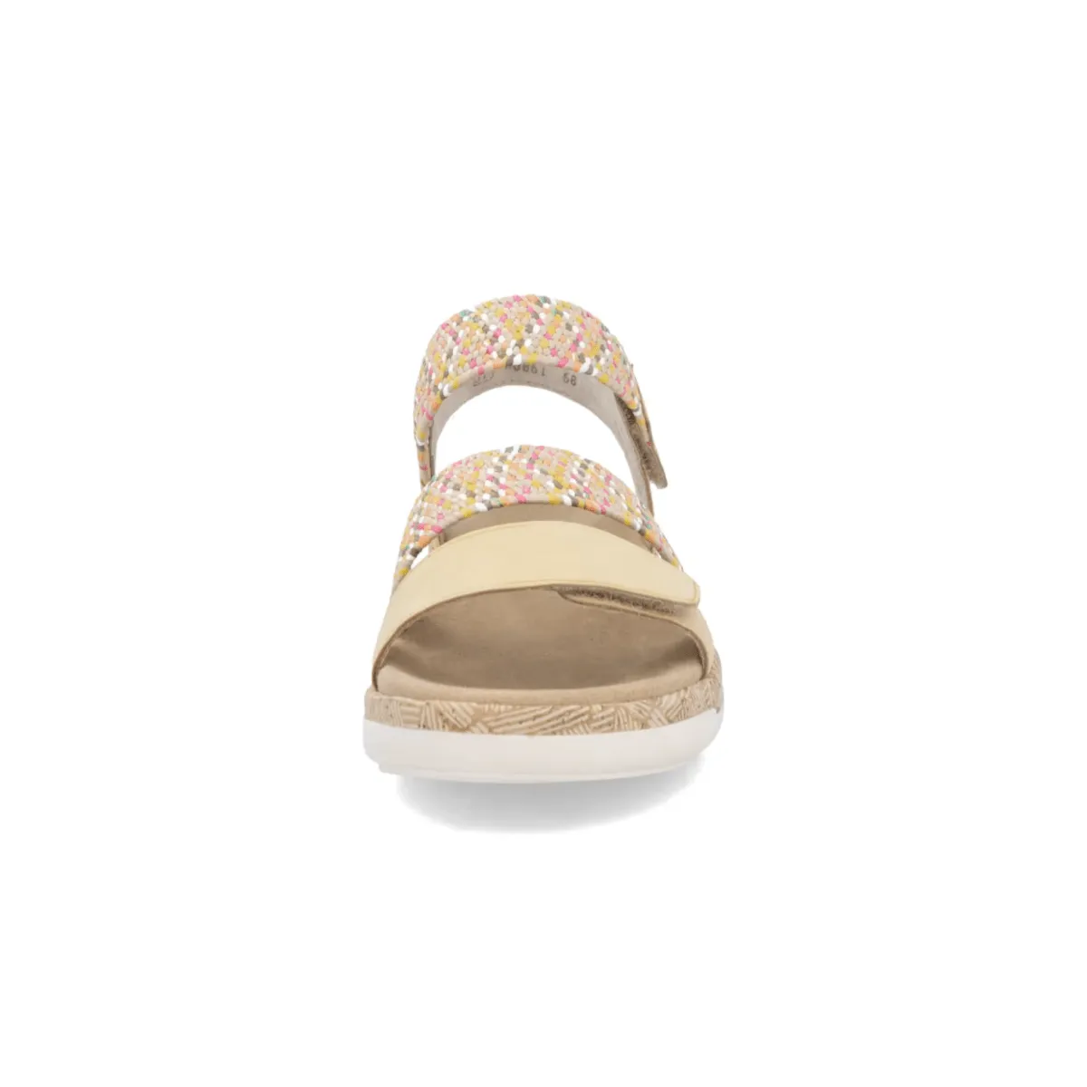 Rieker Damen R6861-68 Jocelyn Gelb Mehrfarbig Leder