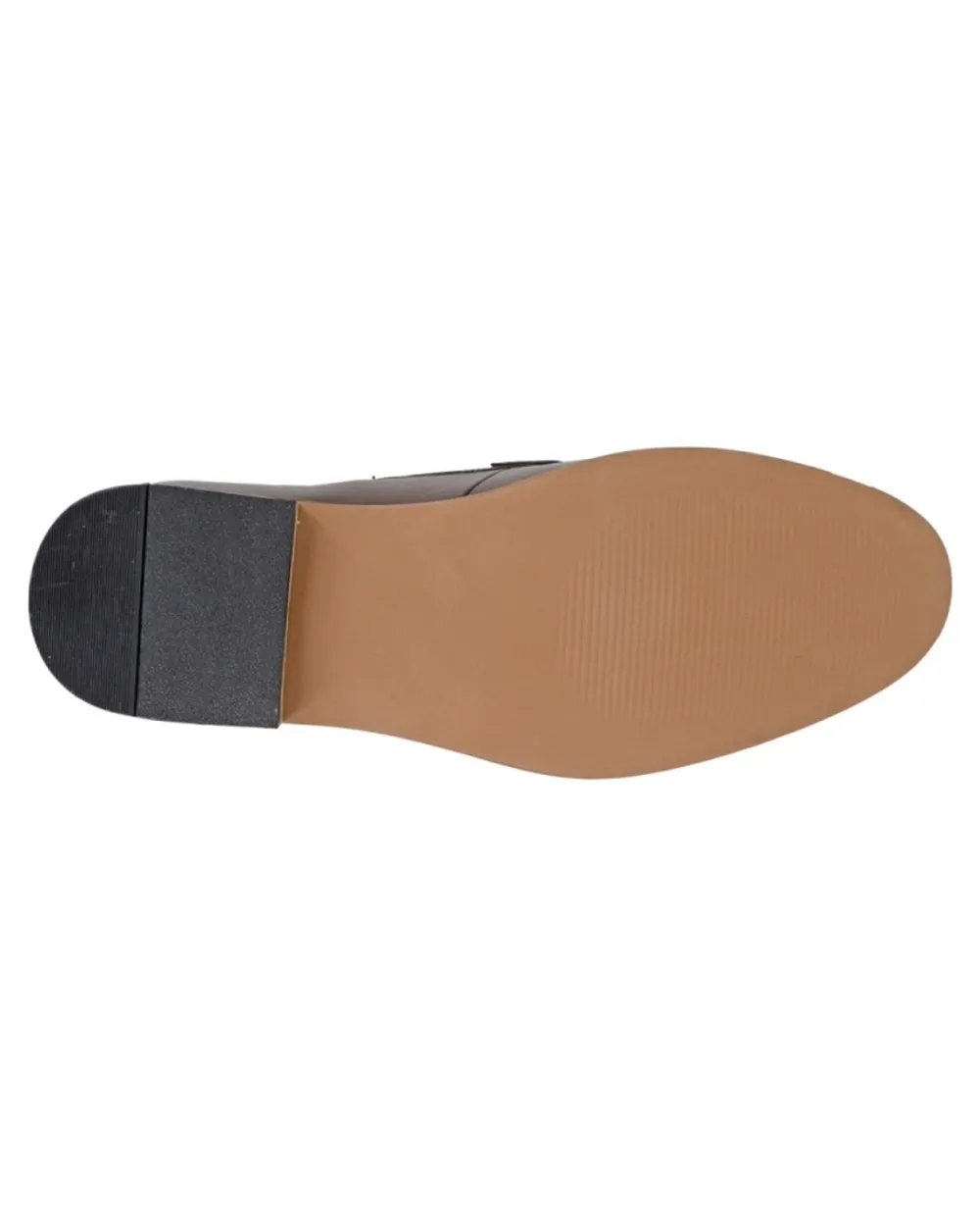 Roamers Herren Leder Slip-On Freizeitschuhe Roamers Schuhe