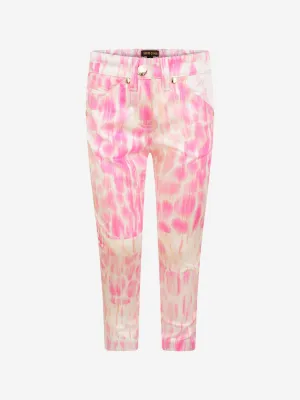 Roberto Cavalli Mädchen Leopardenmuster Hose
