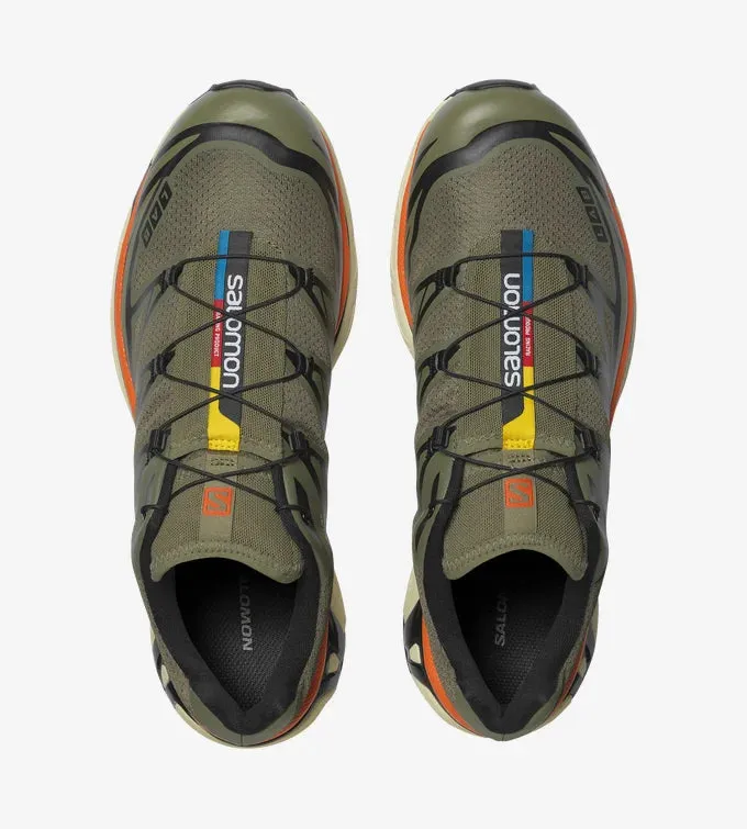 Salomon XT-6 - Tiefes Moosgrün/Schwarz/Rotorange