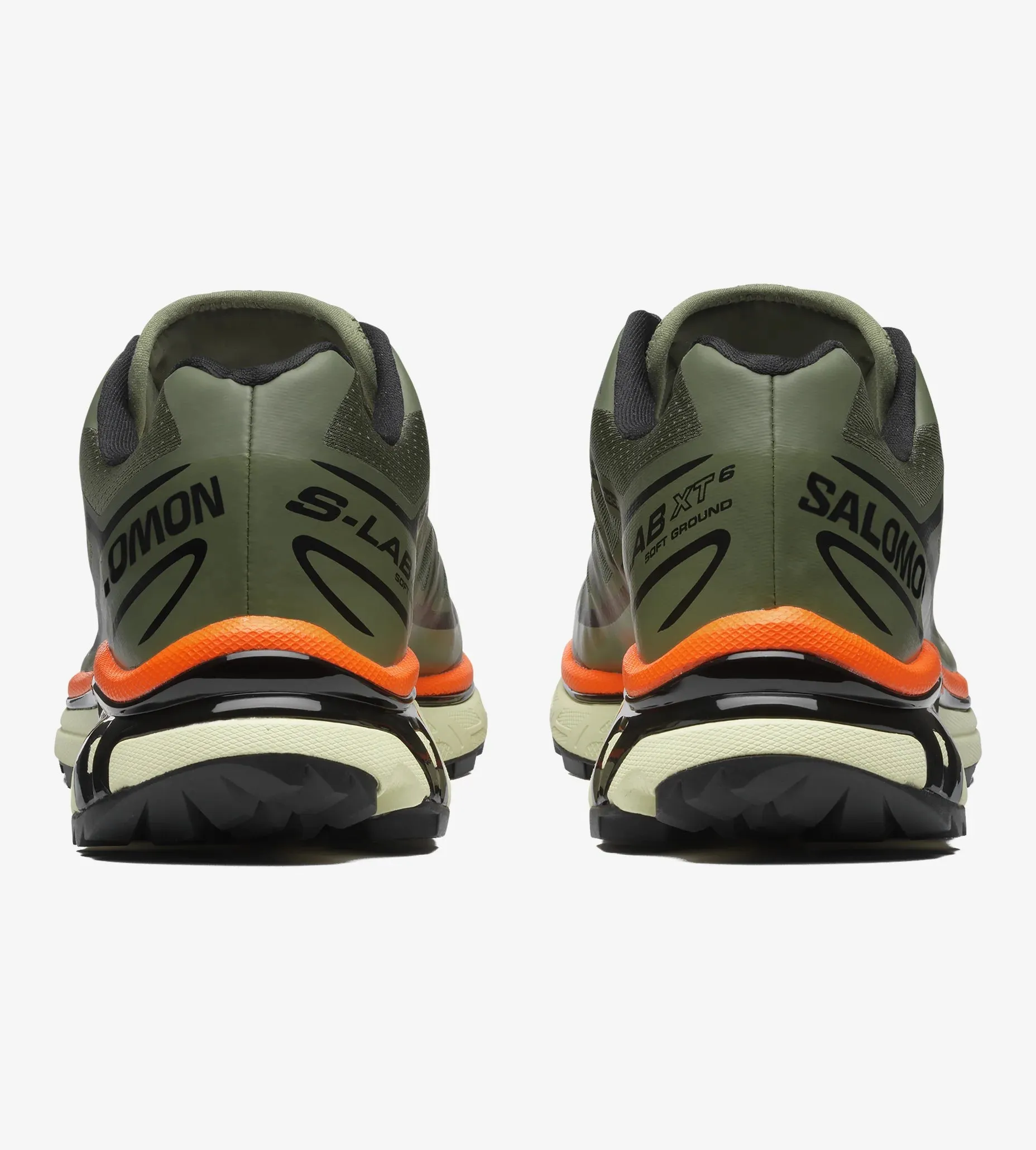 Salomon XT-6 - Tiefes Moosgrün/Schwarz/Rotorange