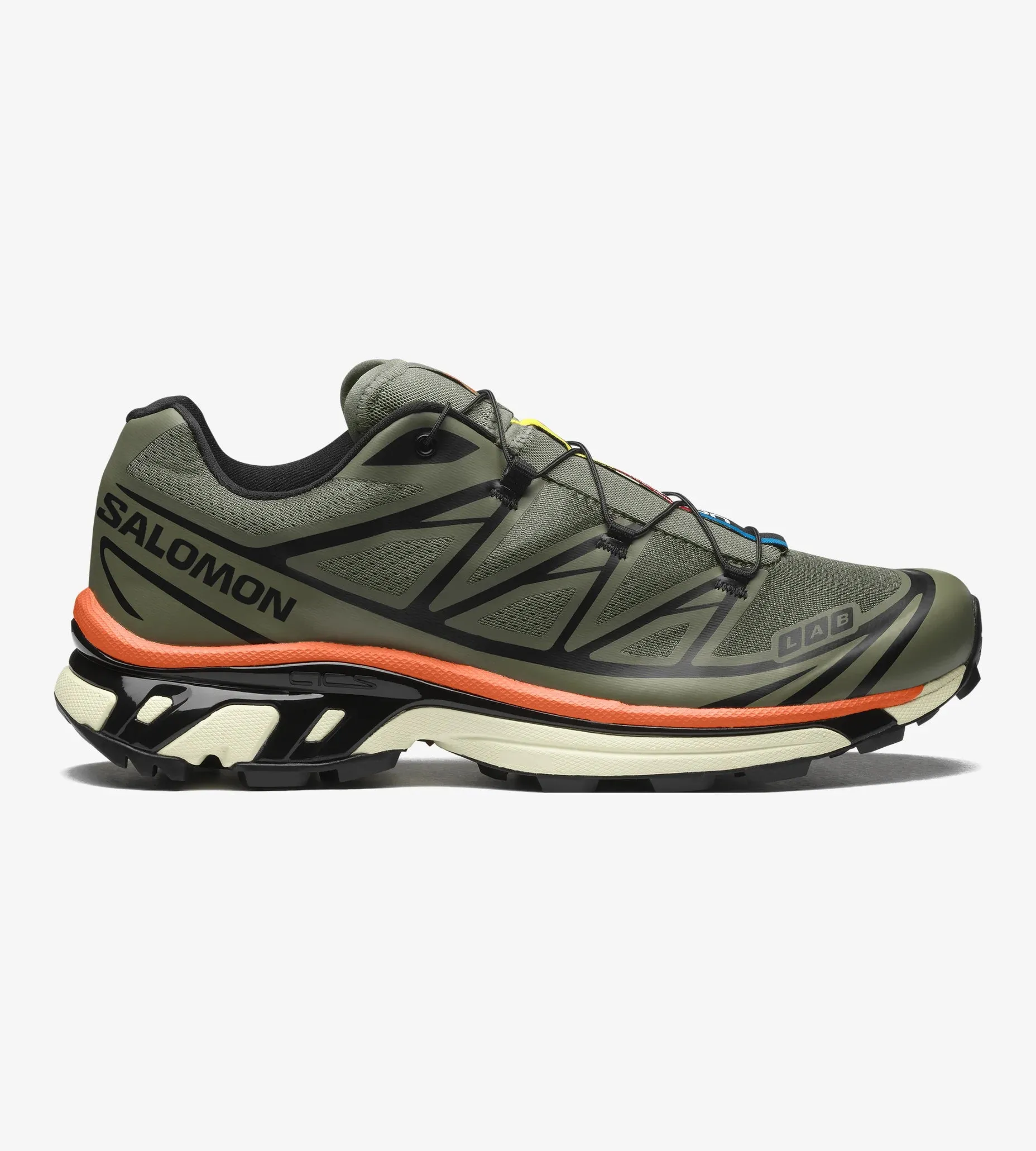 Salomon XT-6 - Tiefes Moosgrün/Schwarz/Rotorange